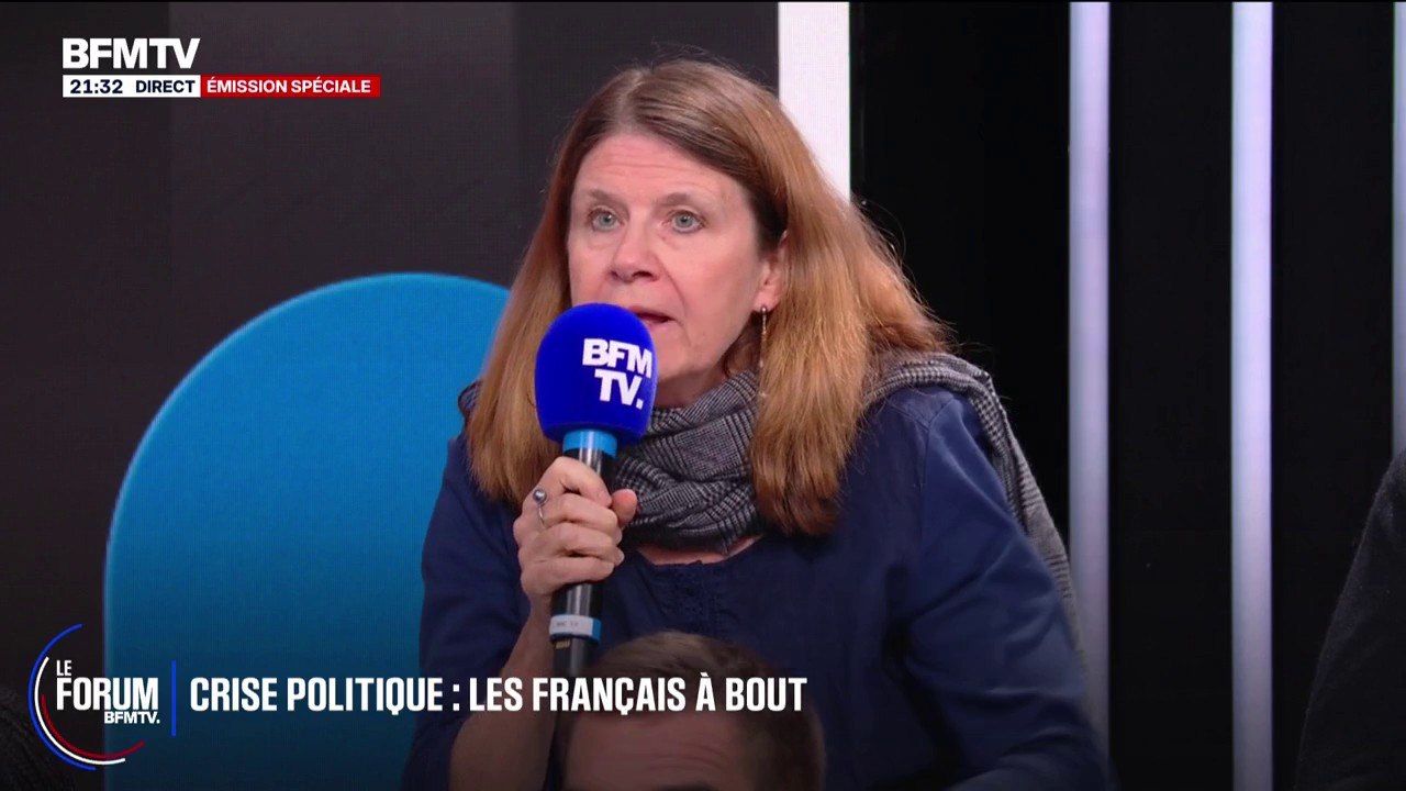 FORUM BFMTV - "L'école a coulé complètement [...] j'ai des élèves en quatrième qui ne savent pas conjuguer au présent de l'indicatif", fustige Sarah, professeure