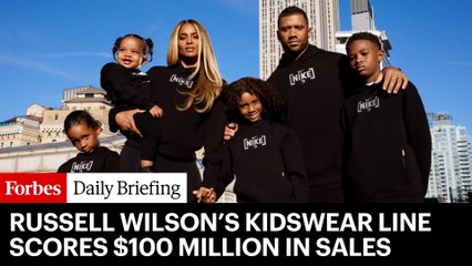 NFL Star Russell Wilson Has Sewn Up $100 Million In Sales Making Sportswear For Kids
