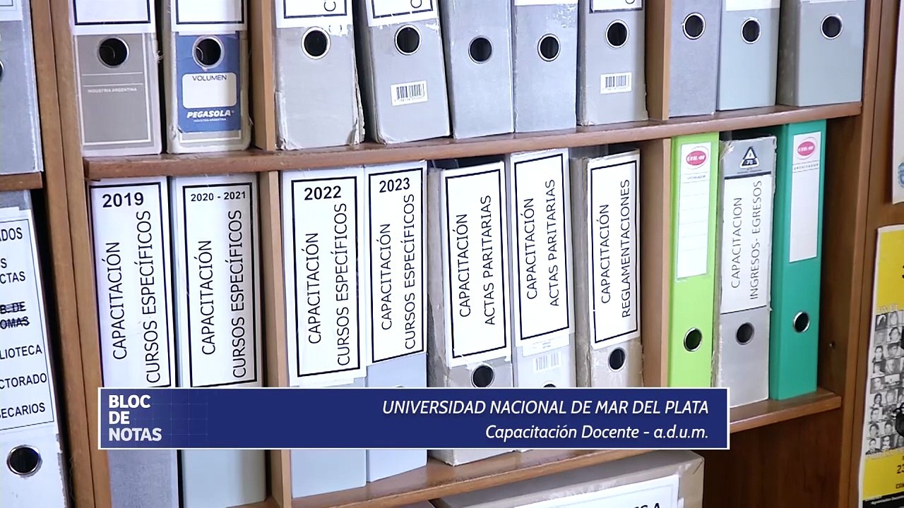 UNIVERSIDAD NACIONAL DE MAR DEL PLATA - Capacitación Docente a.d.u.m.