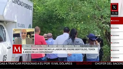 Episcopado Mexicano perdona al asesino del padre Bertoldo, pero exige justicia