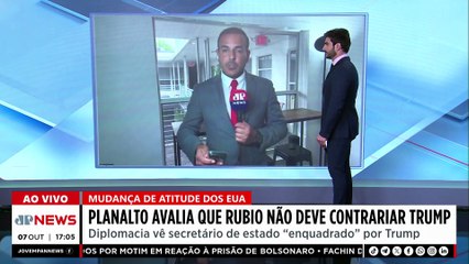 Amigos ou rivais? Planalto avalia que Marco Rubio não deve contrariar Trump