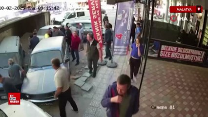 Malatya'daki 5 kişinin yaralandığı feci kaza
