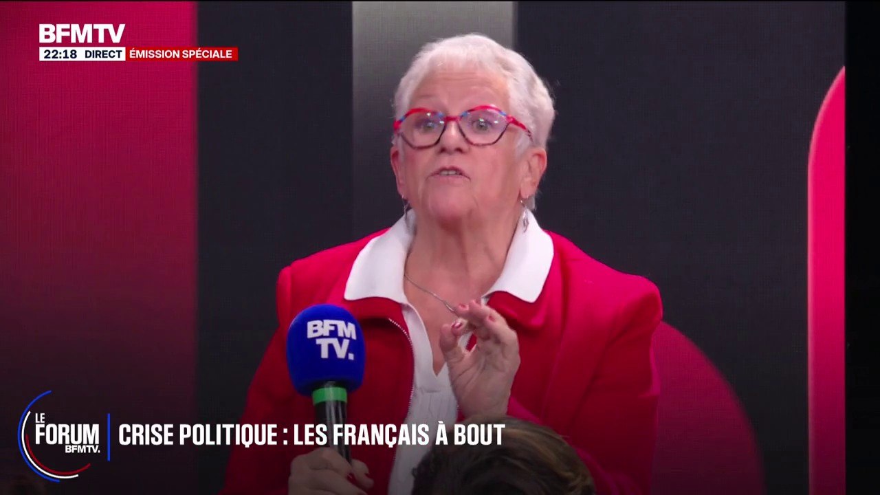 FORUM BFMTV - Réforme des retraites: "Je vais avoir 72 ans et je dois encore travailler, et je cherche encore du travail", s'énerve Josiane, retraitée