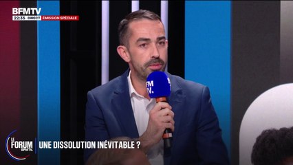 FORUM BFMTV - "Il n'y a plus de cap qui est donné pour le pays", Maxime, agriculteur explique pourquoi selon lui il faut une nouvelle dissolution