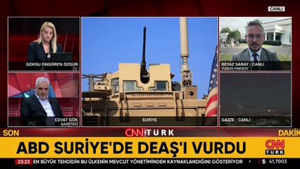 SON DAKİKA HABERİ: ABD Suriye'de DEAŞ'ı vurdu