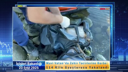 Mavi Vatan'da Zehir Tacirlerine Darbe: 114 Kilo Uyuşturucu Yakalandı