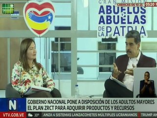 Presidente Nicolás Maduro activó el plan ZRCT para el beneficio de los adultos mayores