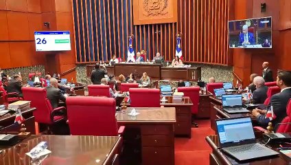 Senado conoce mociones para modificar 28 artículos del proyecto de ley