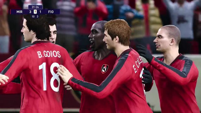 Thrilling Coppa Italia Leg 2 Clash in PES 2021 – AC Milan vs Fiorentina