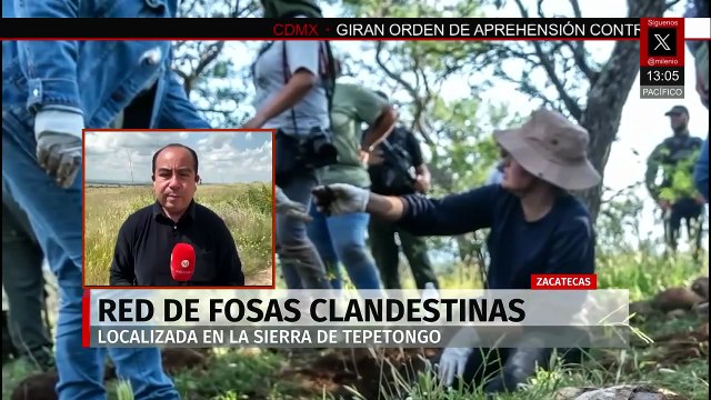 Localizan red de fosas clandestinas en la sierra de Tepetongo, entre Zacatecas