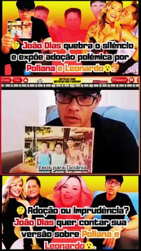 😲Nossa Que #babado!#PolianaRocha revela adoção informal e #JoãoDias se revolta “História é minha!”🤔.Notícias 100 notícias dos Famosos