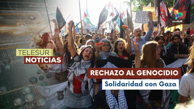 Pueblo argentino se movilizó para rechazar agresiones de Israel contra Gaza
