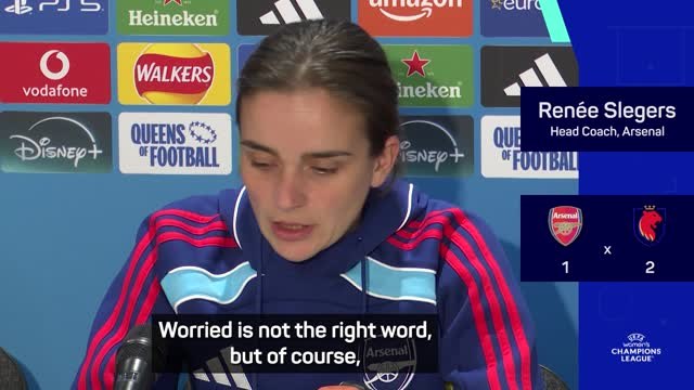 Slegers 'not worried, but not happy' after Lyon defeat