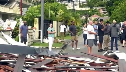 TORNADO WREAKS HAVOC IN WEST TRINIDAD