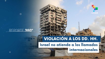 Israel continúa su asedio hasta lograr exterminación total de Palestina