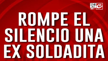 Rompe el silencio una ex soldadita: "Estuve presa y cumplí la condena"