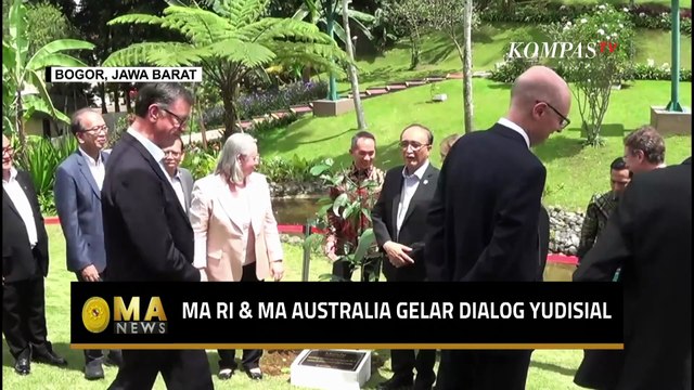 Perkuat Kerja Sama Hukum, MA RI dan MA Australia Gelar Dialog Yudisial di Bogor | MA NEWS