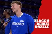 Cooper Flagg's preseason debut gives the Mavericks fans reasons to smile
