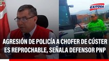 Policía dañó cúster y agredió a chofer: 