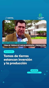 Tomas de tierras estancan inversión y la producción