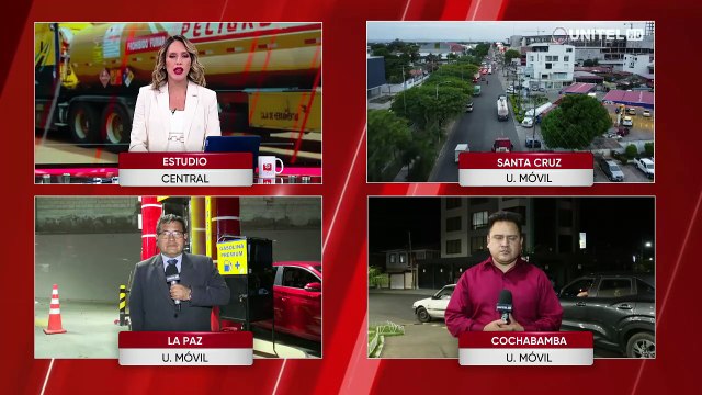 Crecen las filas en los surtidores tras el anuncio de YPFB de que no puede garantizar el abastecimiento de combustible