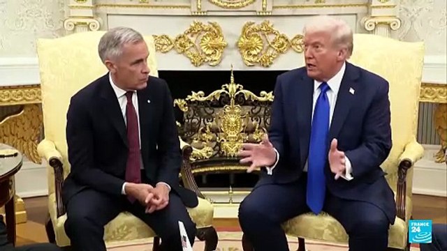 Trump y Carney dialogan sobre aranceles a productos canadienses