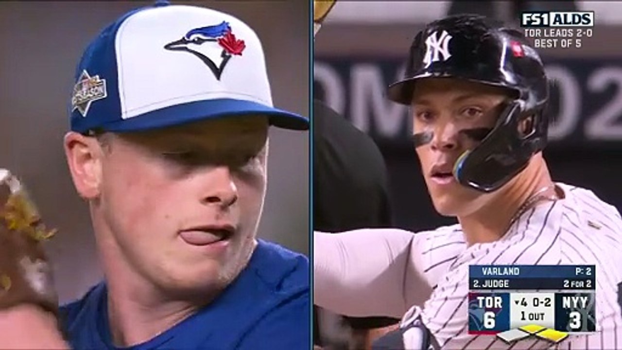 Jonrón de tres carreras de Aaron Judge