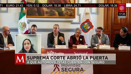 SCJN avala que Puebla obligue a conductores a contratar seguro