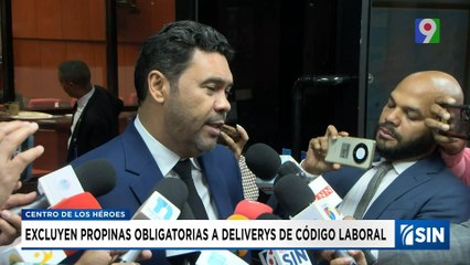 Excluyen del CP propinas obligatorias de Deliverys | Emisión Estelar SIN