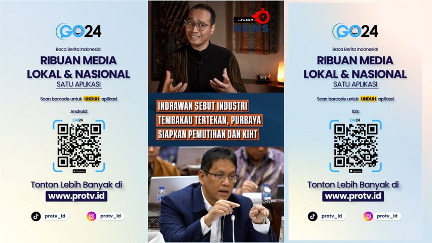 Indrawan Sebut Industri Tembakau Tertekan, Purbaya Siapkan Pemutihan dan KIHT