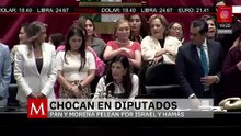 Diputados mexicanos se pelean debido al conflicto entre Palestina e Israel