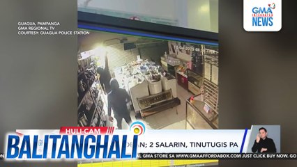 Pawnshop, nilooban; 2 salarin, tinutugis pa | Balitanghali