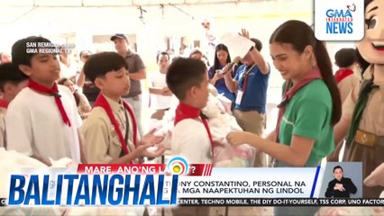 Shuvee Etrata at Anthony Constantino, personal na naghatid ng tulong sa mga naapektuhan ng lindol | Balitanghali