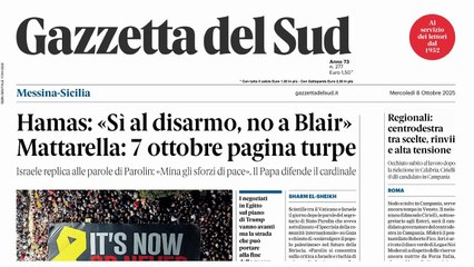 Rassegna stampa 08-10-2025 edizione Messina