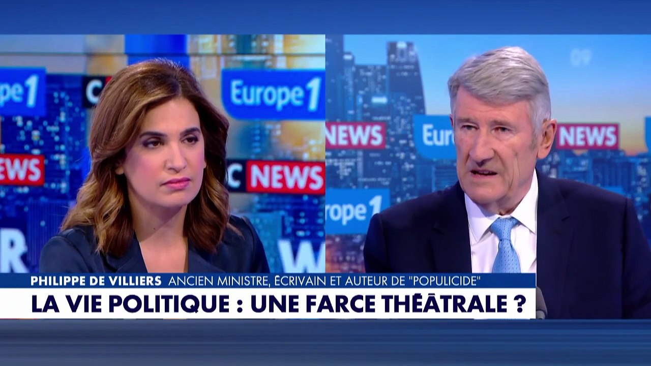 «La politique est devenue un grand mensonge», martèle Philippe de Villiers