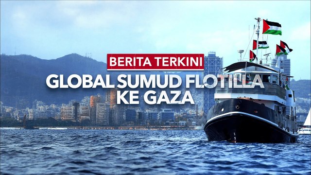 Berita Terkini Global Sumud Flotilla ke Gaza 1PM