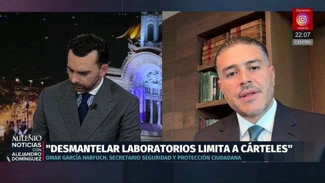 Harfuch reporta 32 % menos homicidios y afirma que Sheinbaum dirige la estrategia de seguridad