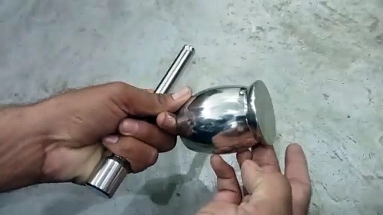 Pure Stainless Steel Mortar and Pestle Set