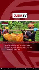 Pencarian Usai, Tim SAR Sukabumi Temukan Kedua Bocah yang Hanyut di Sungai Cimandiri