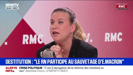 Mathilde Panot (LFI): "Seule la gauche de rupture peut empêcher l'extrême droite d'arriver au pouvoir"