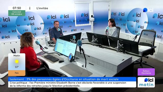 Célina Sampedro, directrice régionale adjointe des Petits Frères des Pauvres Occitanie