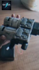 Spray machine pump double motor