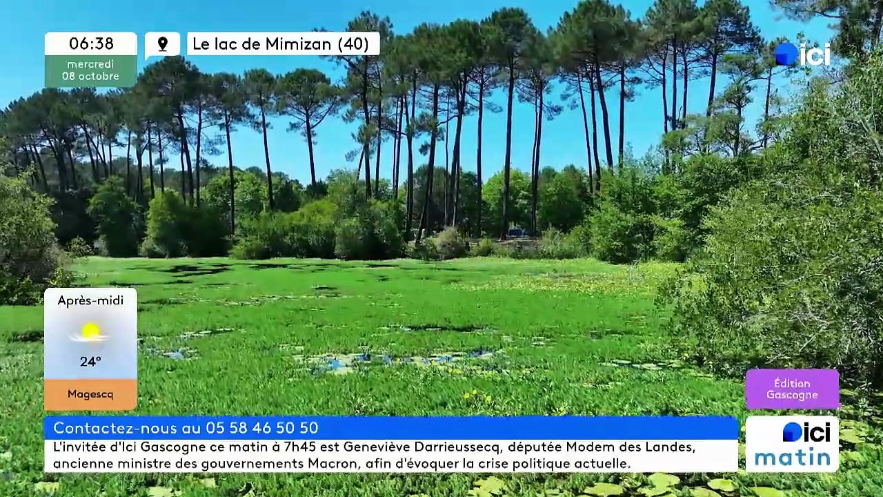 08/10/2025 - ici matin par ici Gascogne en vidéo
