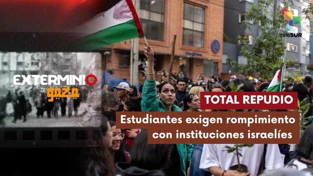 Estudiantes y profesores de la UNAM exigen rompimiento de relaciones con instituciones de Israel