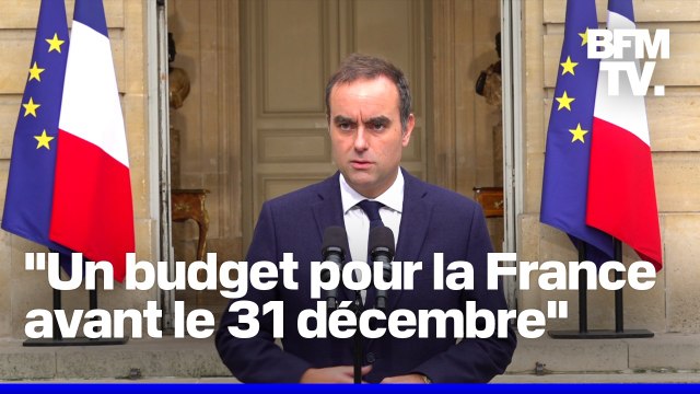 Budget, indemnités des ministres...Le point-presse de Sébastien Lecornu en intégralité