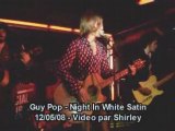 Guy pop night in white satin cover