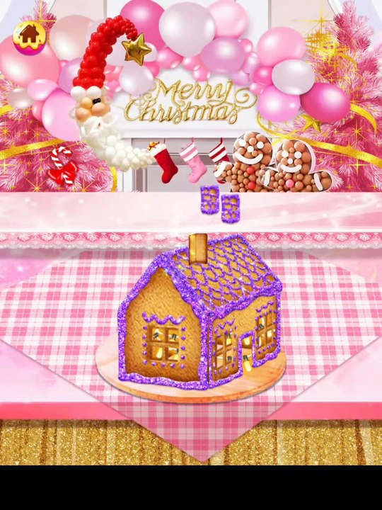🦄 Unicorn Sugar Cookie House🍪🏠 – Unicorn Bakery Chef