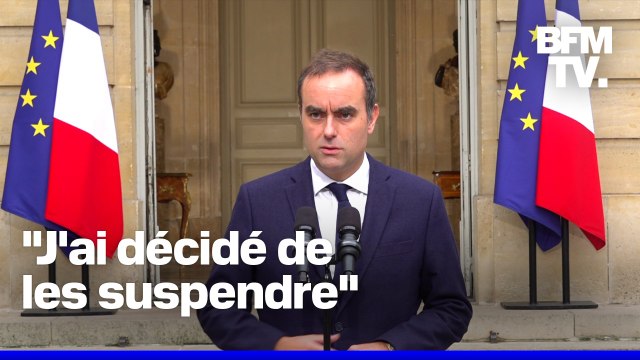 Sébastien Lecornu déclare que les ministres démissionnaires n'auront pas le droit à leurs indemnités