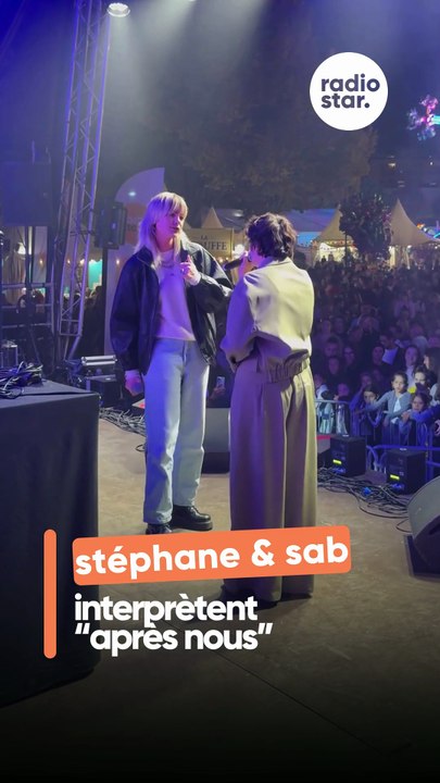 Stéphane et Sab interprètent “après nous” sur l...