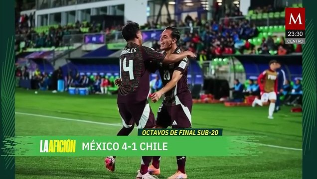 México Sub 20 vence a Chile y avanza a cuartos | Milenio Noticias La Afición, 7 de octubre de 2025